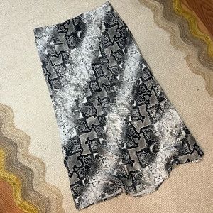 Snake print Sanctuary midi skirt